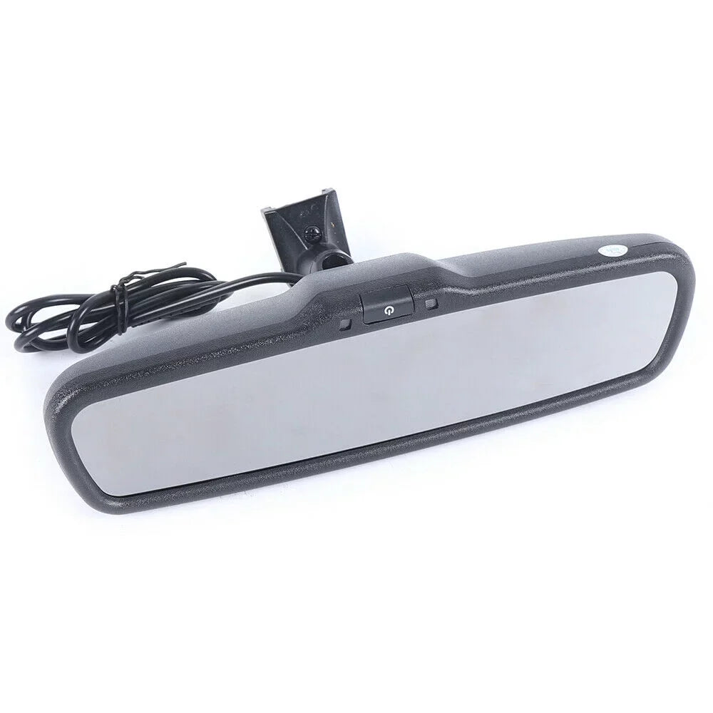 Miumaeov 4.3'' Electronic Car Rear View TFT LCD Mirror Monitor with Bracket For Backup Camera Parking Reverse