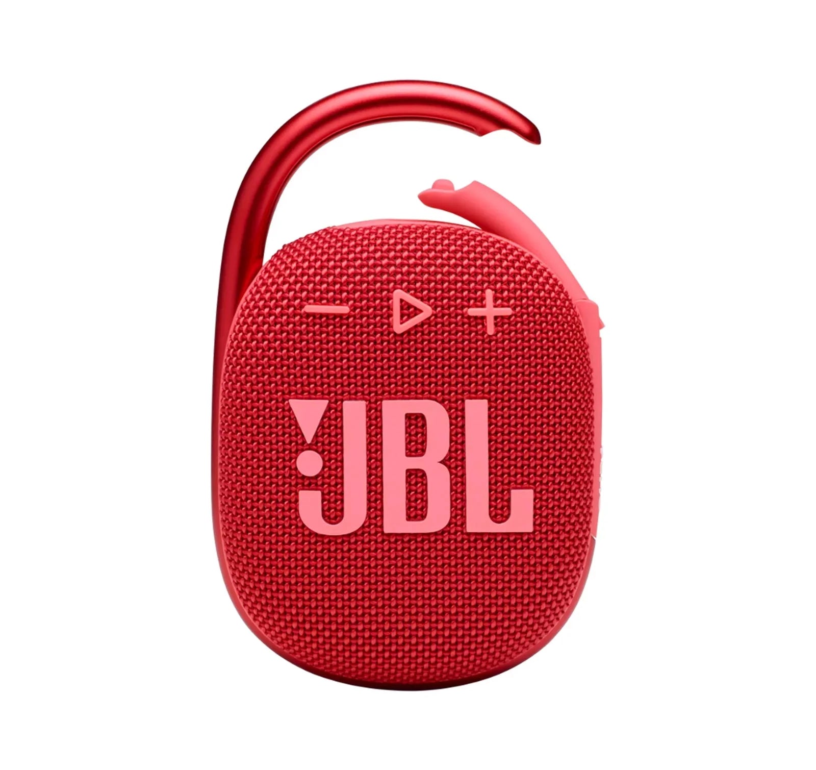 Restored JBL Clip 4 Red Portable Bluetooth Speaker (Refurbished)