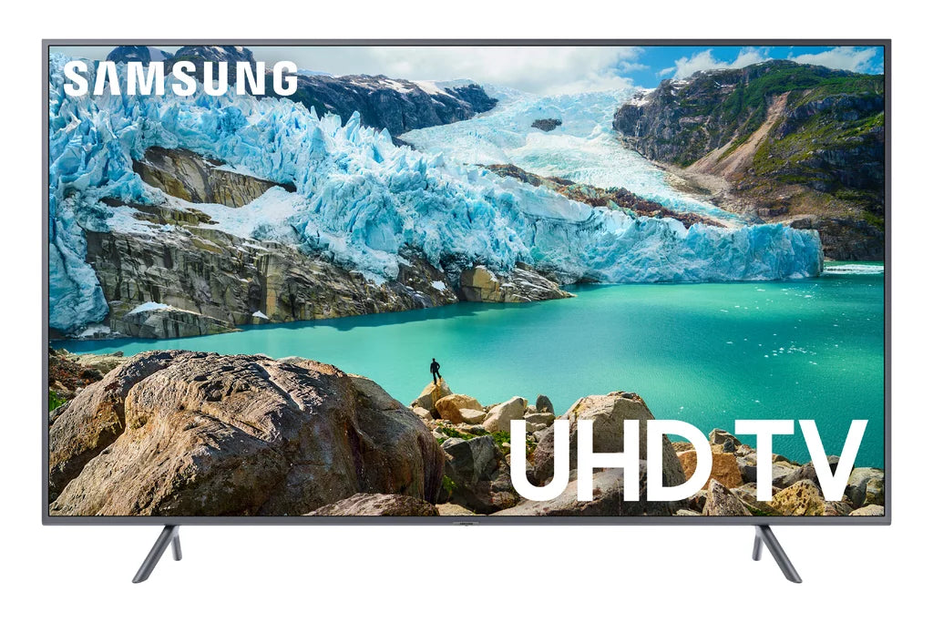 Restored SAMSUNG 43" Class 4K Ultra HD (2160P) HDR Smart LED TV UN43RU7200 (2019 Model) (Refurbished)