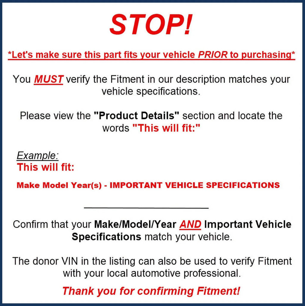 Pre-Owned 2013-2015 Ford Explorer Rear Backup Camera Assembly OEM (Good)