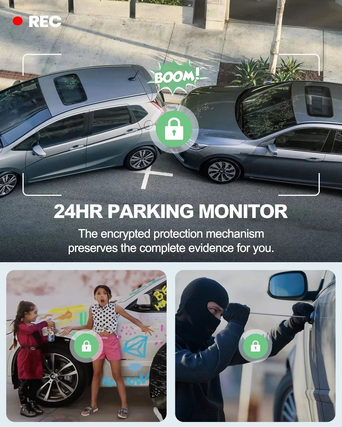 Yeecore Dash Cam, 4K Dash Cam Front UHD 2160P, Car Camera with WiFi GPS, 3.16" LCD, Portable Magnetic Mount, Dash Camera for Cars with WDR, Night Vision, Parking Monitor, G-Sensor, Support 256GB Max