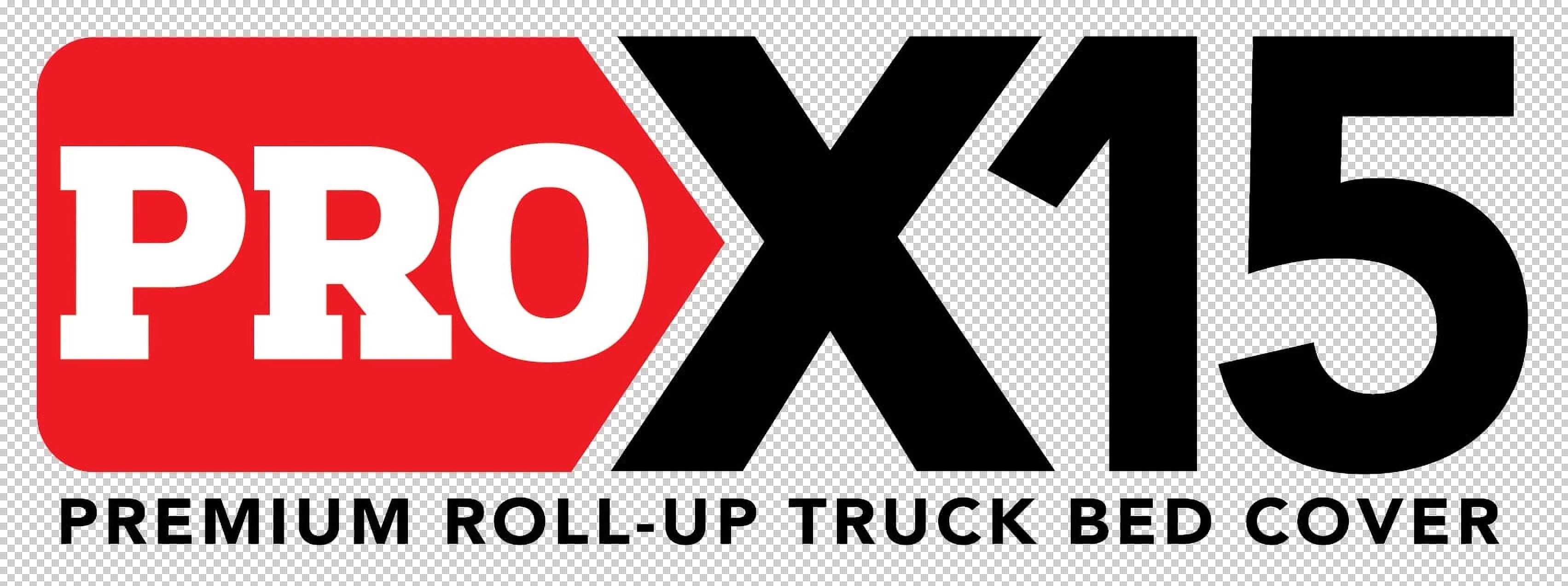 Truxedo Pro X15 Soft Roll Up Truck Bed Tonneau Shield | 1444901 | Suitable with 2009-2018, 2019-2020 Classic Dodge Ram 1500 W/Rambox 5' 7" Bed (67.4")