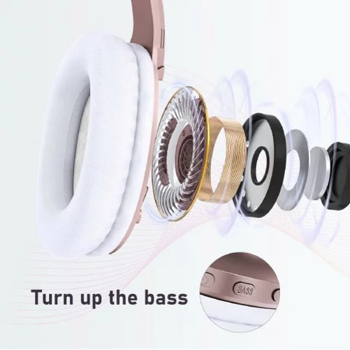 Foldable Wireless Headphones for #device_series - Headset w Mic Hands-free Earphones Earbuds Over Ear P9N for iPhone XS,Max,XR,13,Pro,Max,12,Pro,Max,Mini,SE (2022),11,Pro,Max