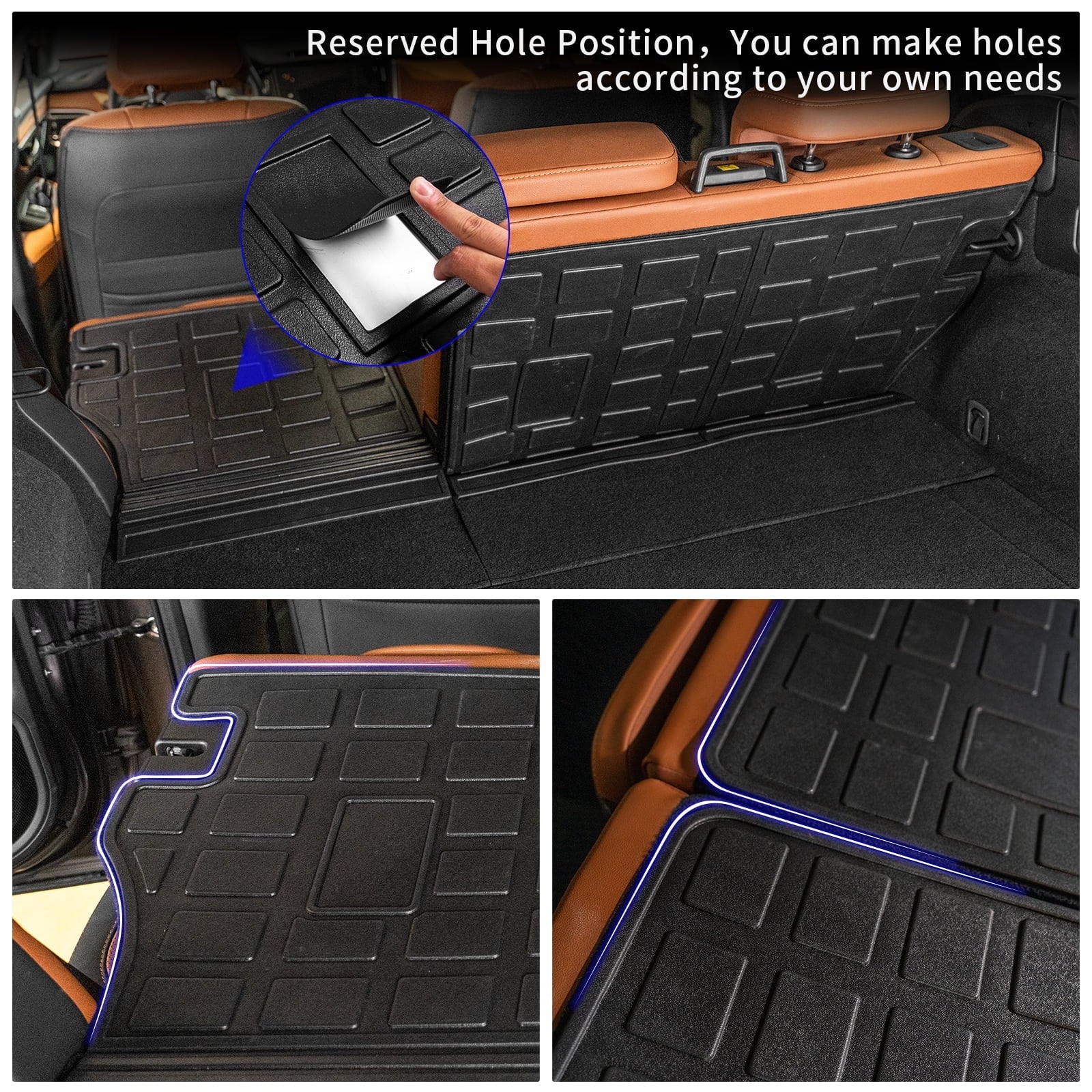 Fit 2020-2024 Subaru Outback Trunk Mats Cargo Liner Back Seat Wrap Protector 2023 Subaru Outback