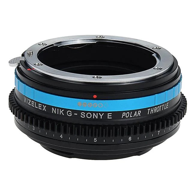 Fotodiox Vizelex Polar Throttle Lens Mount Adapter - Minolta MD-Type D-SLR Lens to Sony Alpha E-Mount