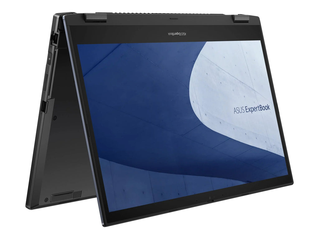 ASUS ExpertBook B2 Flip B2502FBA-XS74T - Flip design - i7 - 1260P / up to 4.7 GHz - Win 11 Pro - Iris Xe Graphics - 16 GB RAM - 512 GB SSD NVMe - 15.6" touchscreen 1920 x 1080 (Full HD) - Wi-Fi 6E - star black (LCD Shield star black