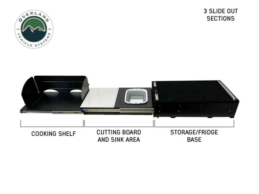 Overland Vehicle Systems 21010401 Cargo Box with Slide Out Drawer