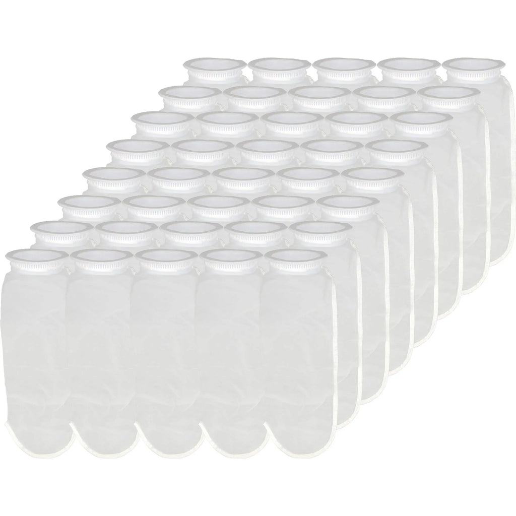SpiroPure SP-BN-420-150 150 Micron #4 (20”) Woven Nylon Monofilament Mesh Liquid Bag Filter BN-420-150 255033-03 (Case of 40)