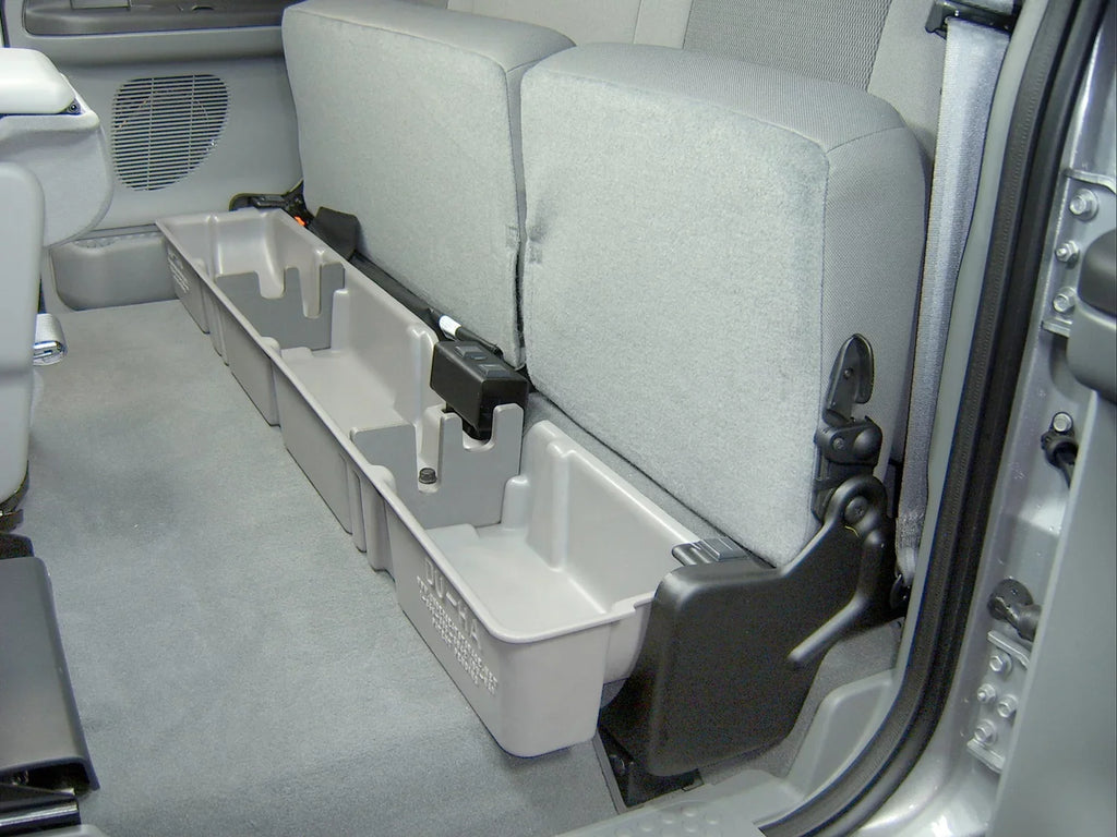 DU-HA 20093 Ford Underseat Storage Console Organizer - Gray