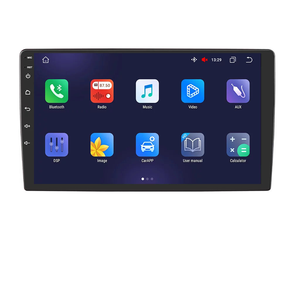 2S Series 9" 4+32GB Touchscreen Android 12 Octa QLED 1280*720 Car Gps Navigation Stereo Carplay