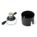 Carevas Camping Butane Gas with Refill Rack for Tabletop Siphons Windproof Portable Cooking Coffee Maker