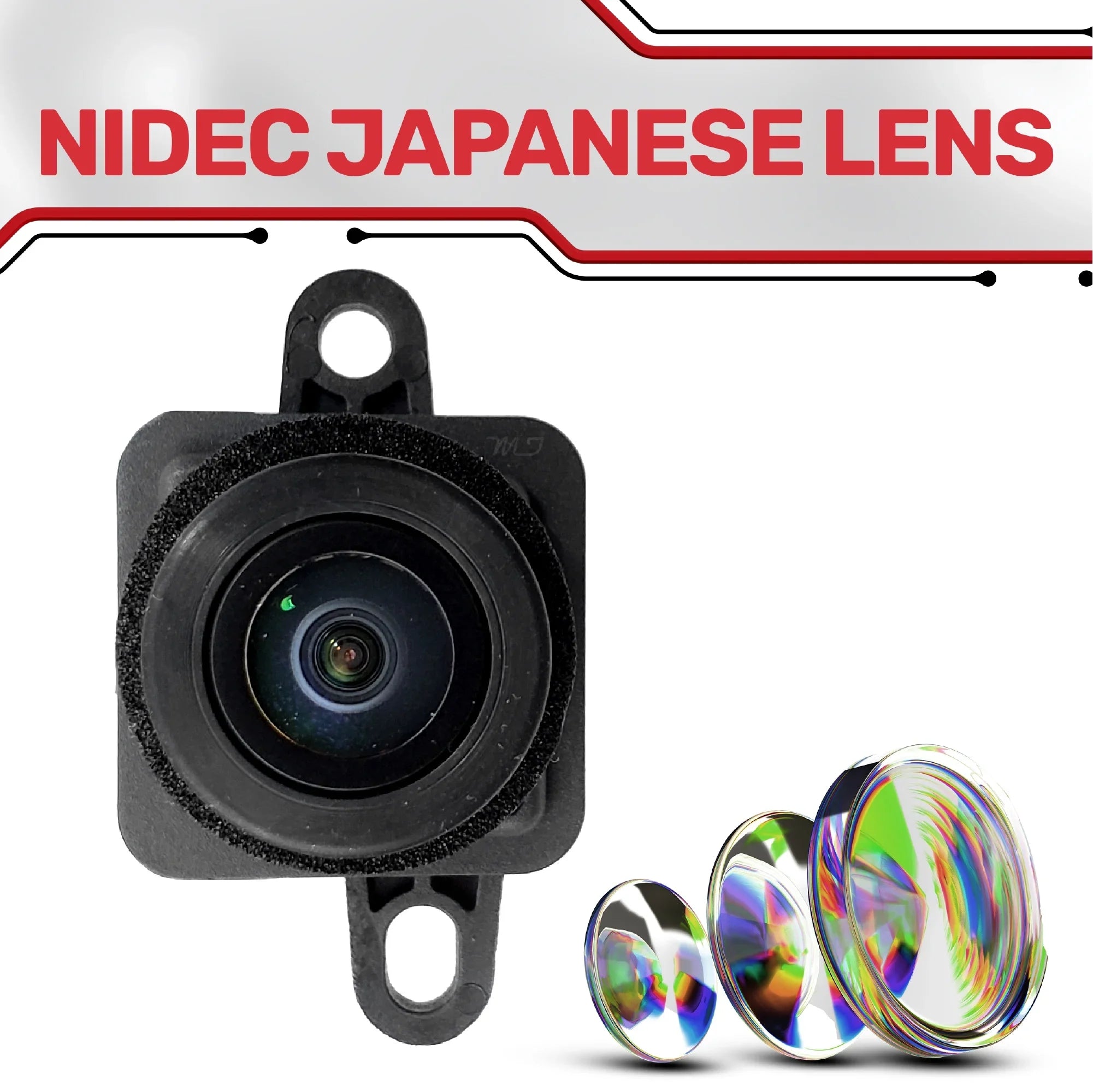 Master Tailgaters Replacement Backup Camera for Chrysler Grand Caravan (2011-2019), Dodge Town & Country (2011-2016) OE Part # 4672639AA, 56054157AA, 56054157AD, 56054157AE, 56054157AF, 56054157AG