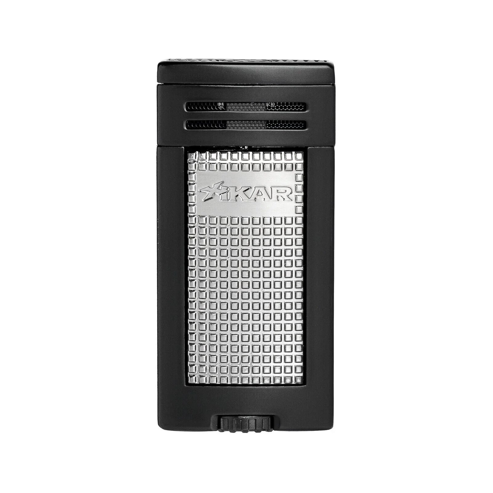 Xikar® Ion Double-Jet Flame Cigar Lighter, Lifetime Warranty, Black