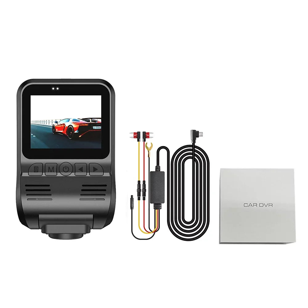 Tomshoo Dash Cam 1080P Front and 720P Rear Dual Recording DVR, Hidden Camera, Loop Recording Dash Camera for Shaking Driving Recorder