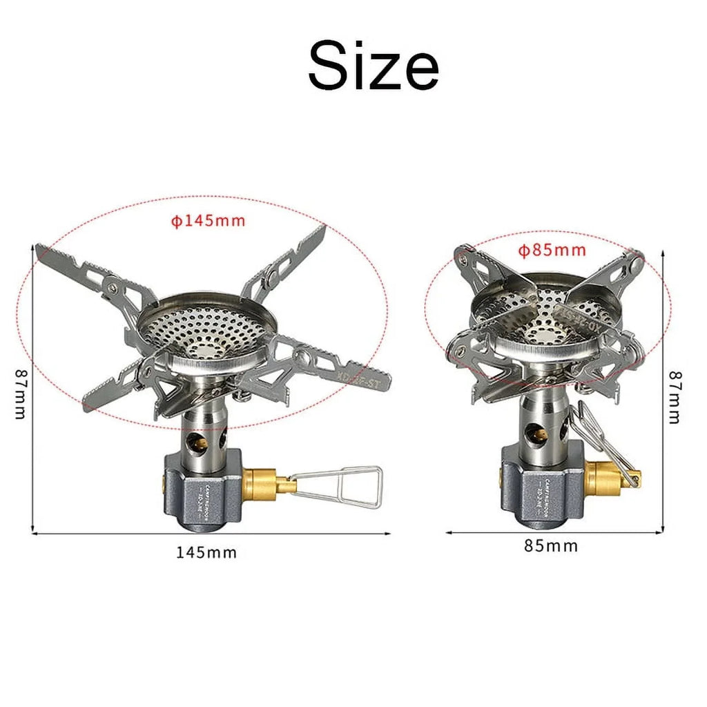 CAMPINGMOON 3300W Camping Stove High Efficient Backpacking Stove Camping Split Gas Stove