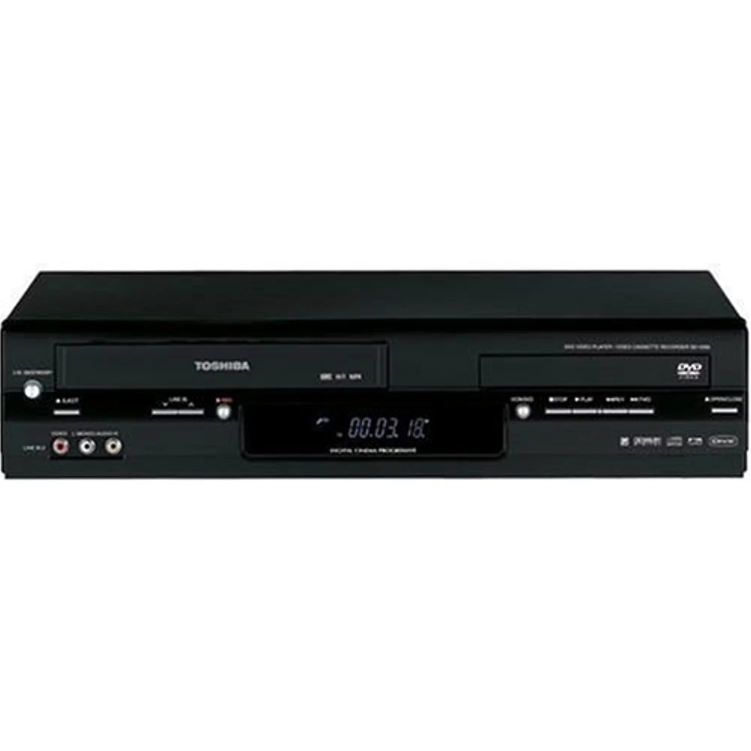 Toshiba SD-V295 Tunerless DVD/VCR Combo with Remote, Manual and A/V Cables