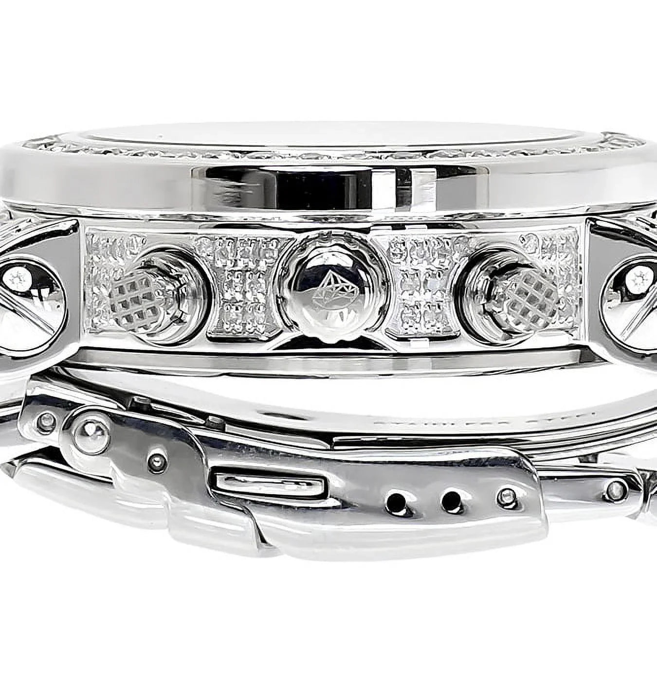 Ladies White Icetime Platinum Diamond Watch PT 01(3 ct)