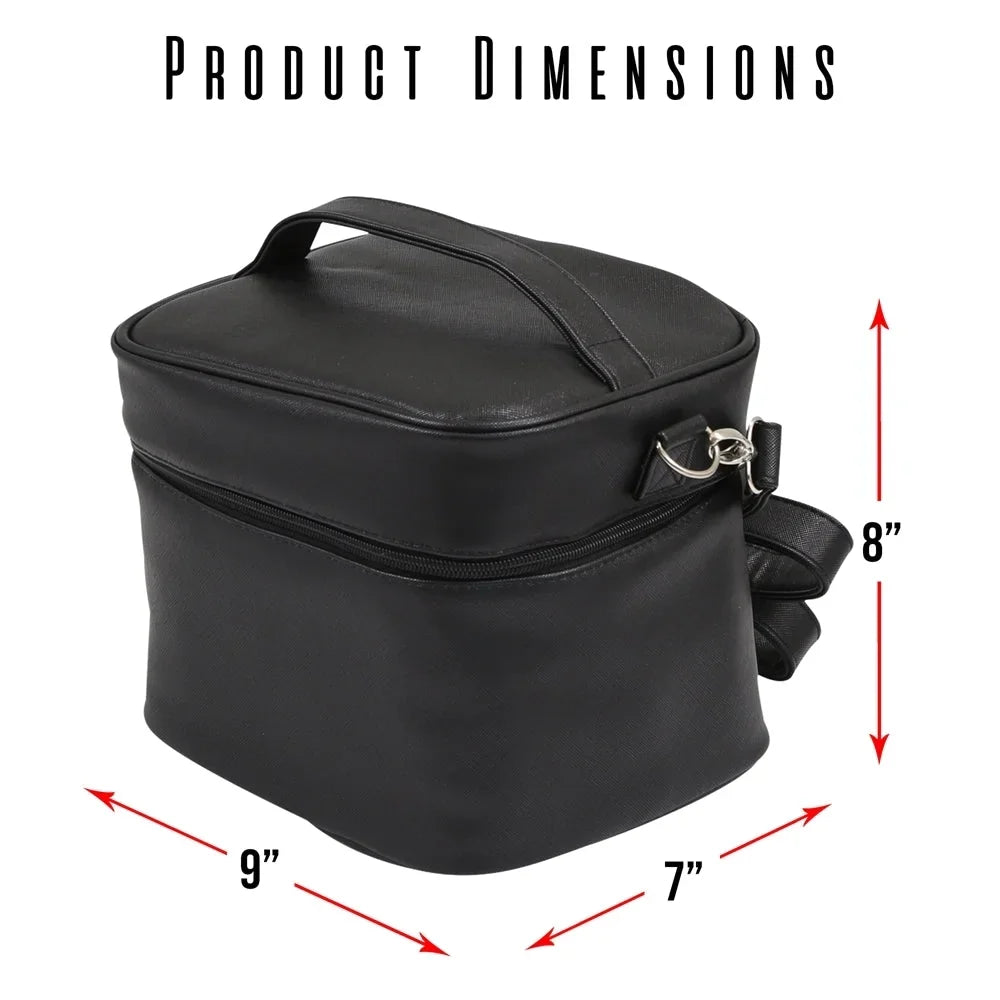 Picnic Gift 7220-HT Mojito-Four In One Insulated Cosmetics Bag, Houndstooth