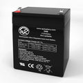 AJC Battery Fitting with Aosom Kids Motorcycle Dirt Bike Electric 12V 5Ah Ride-On Toy Replacement Battery