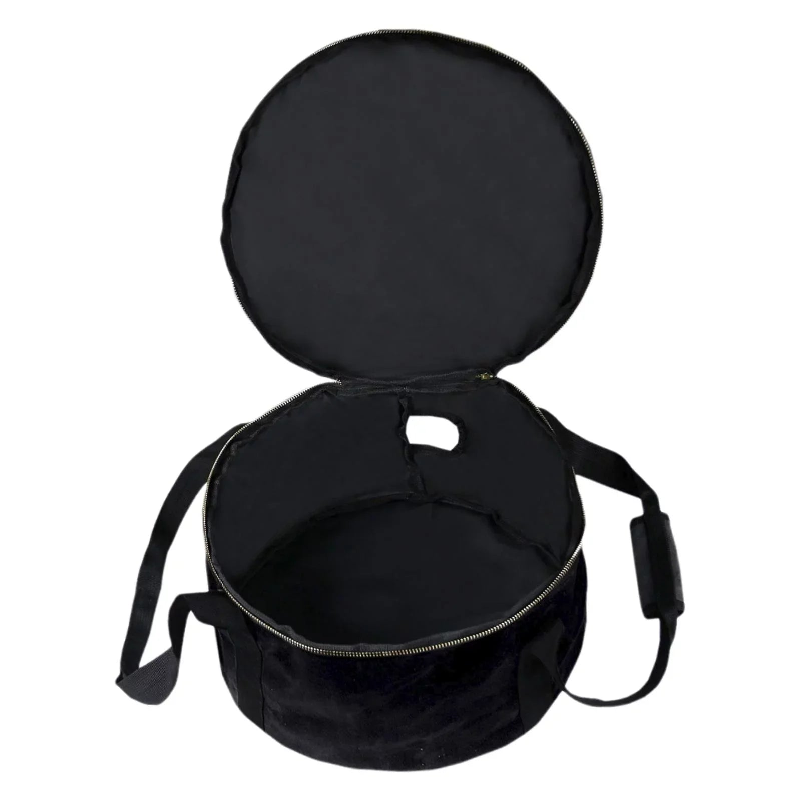 Strong Storage Bag Dutch Oven Container Cookware 12" Multipurpose Handbag Carry Bag for BBQ Camping ,Outdoor Activities ,Fishing Accessories - Black