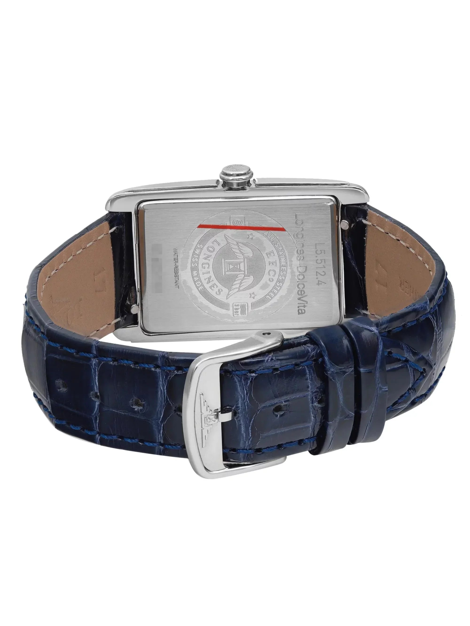 Longines DolceVita 23mm Steel Blue Dial Quartz Ladies Watch L5.512.4.93.2
