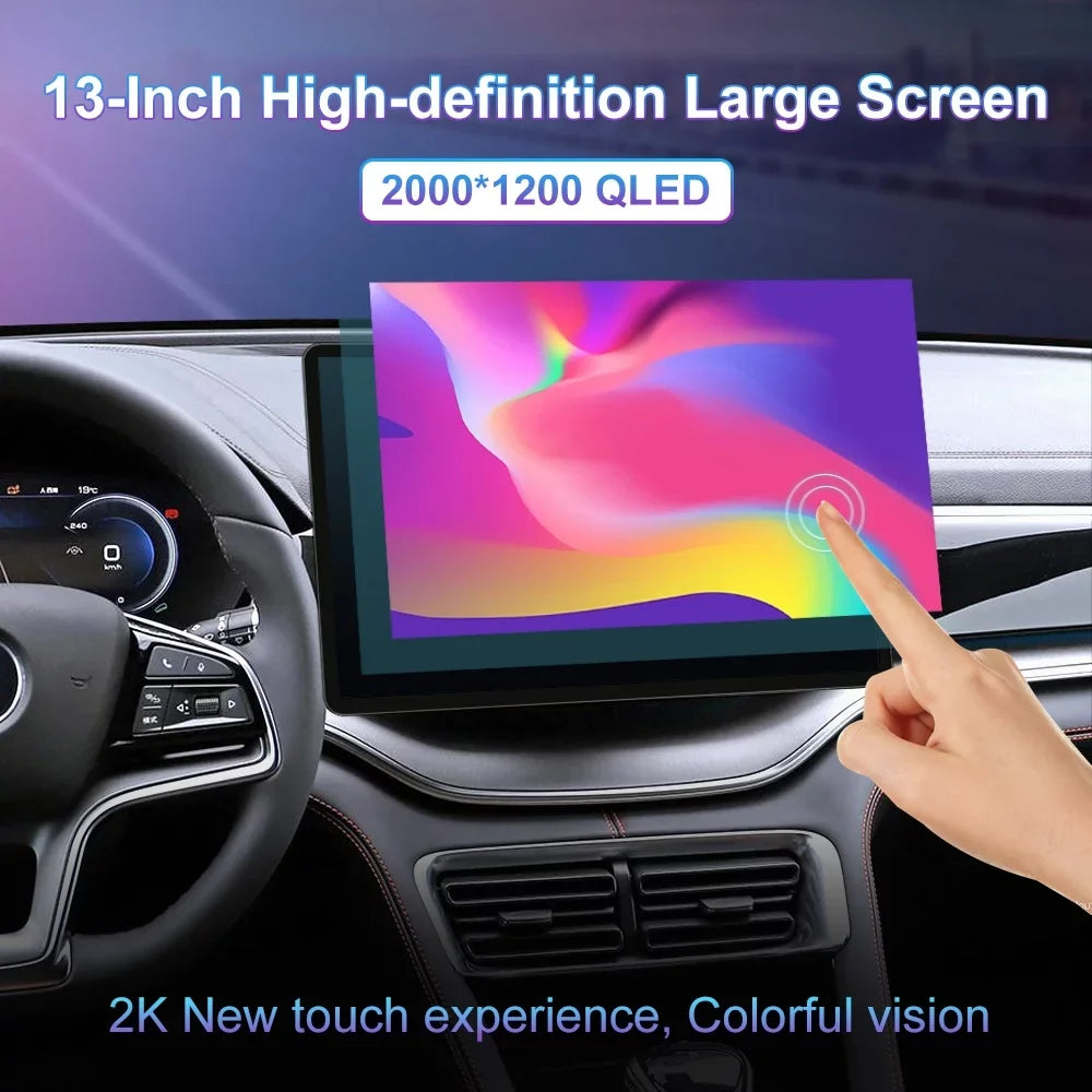 13.3" Android 12 Car Radio Stereo for GMC Yukon Chevrolet Chevy Tahoe Suburban 2007-2012 with Apple CarPlay Android Auto Built in