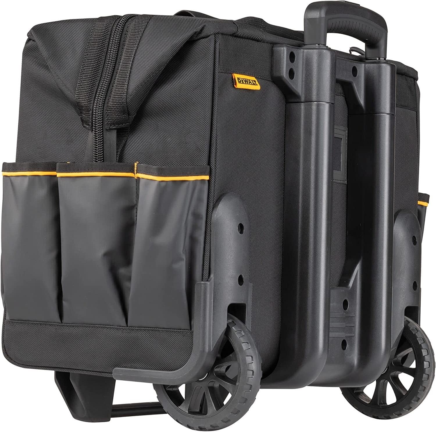 DEWALT Tool Bag with Wheels, Tool Storage and Organization, Strong and Water Impervious 18 Inch DWST560107