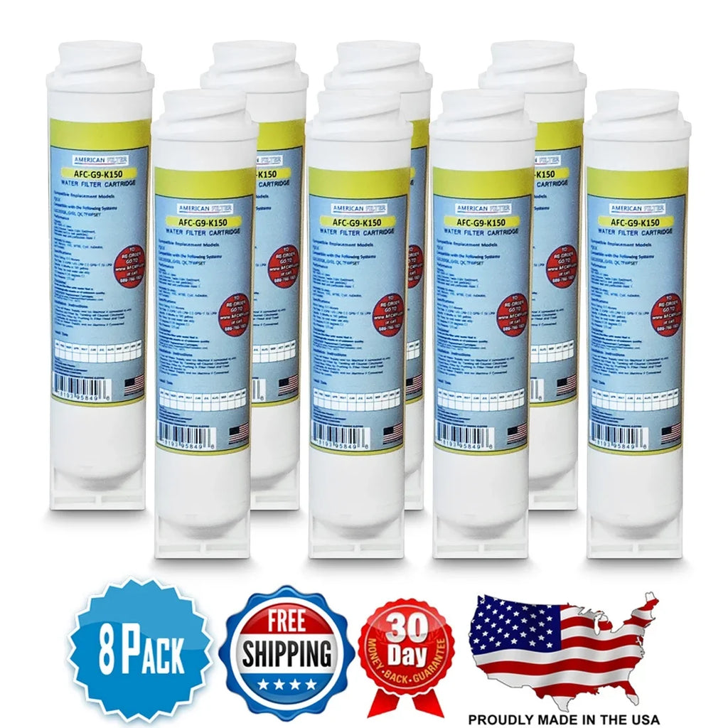 AFC Brand , Water Filters , Model # AFC-G9-K15 , Fitting with GE® TFWFSET - 8 Filters - Made in U.S.A.