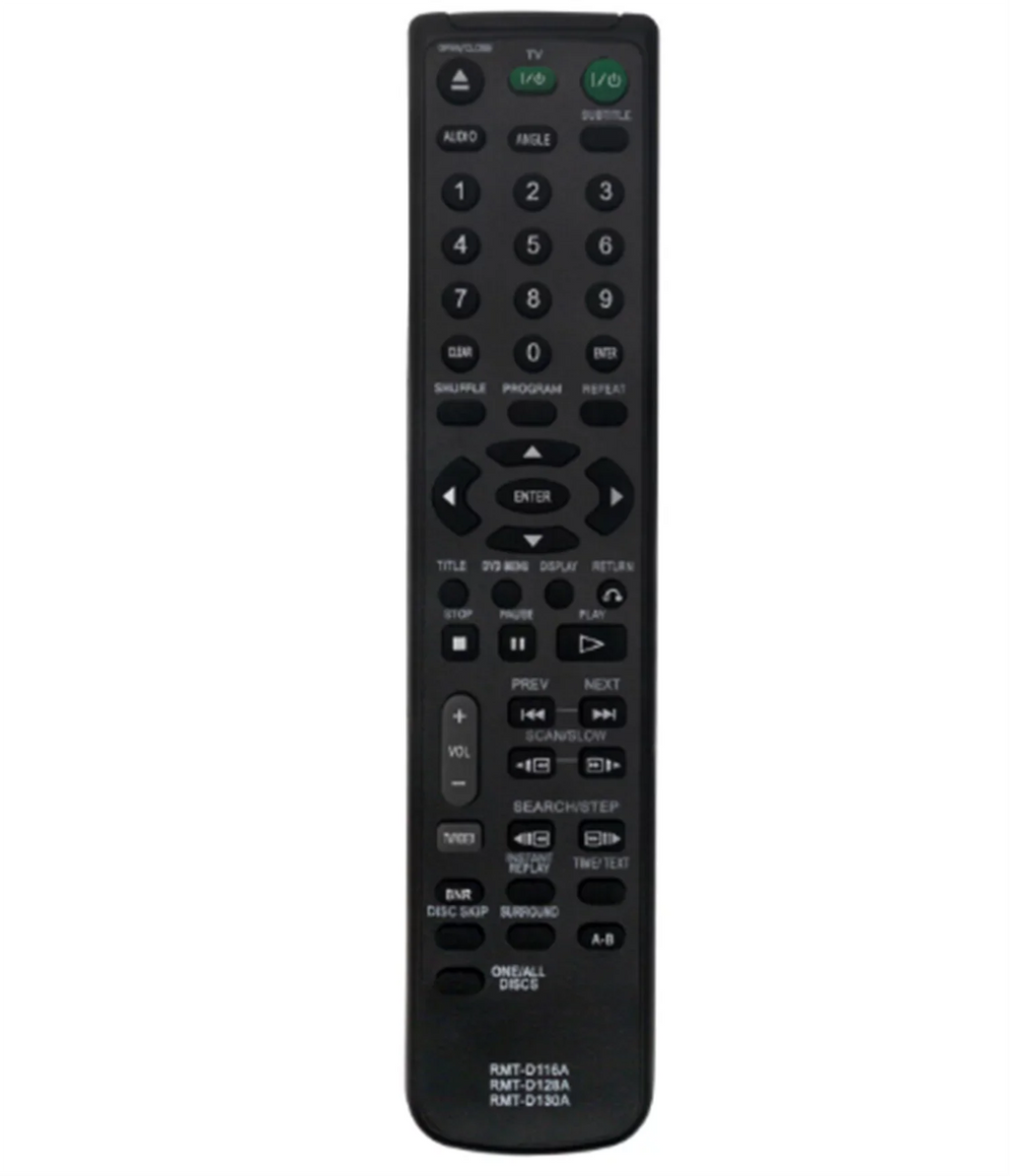 New RMT-D116A RMT-D128A RMT-D130A Replace Remote Control Fitting with Sony CD Player DVP-NS400D