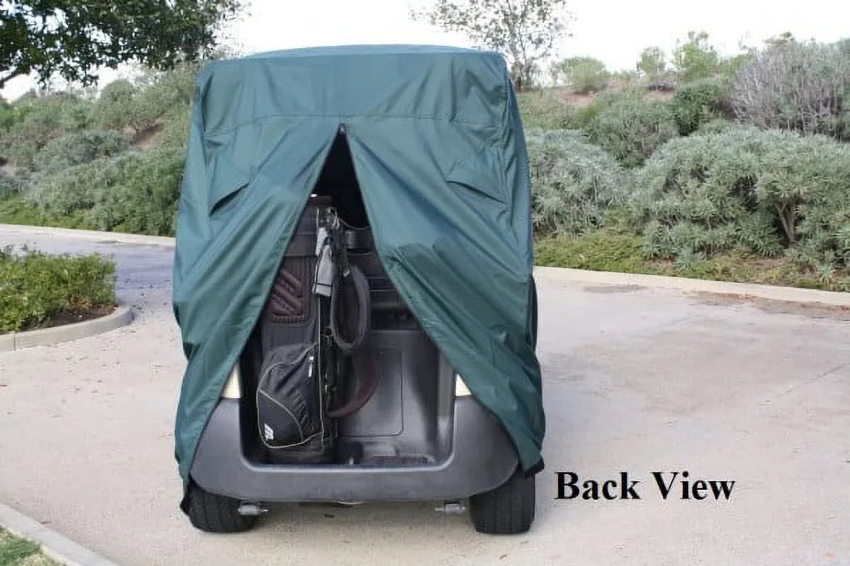 Protection Living Deluxe 4 Passenger Golf Cart Shield roof 80"L Green, fits E Z GO, Club Car and Yamaha G model