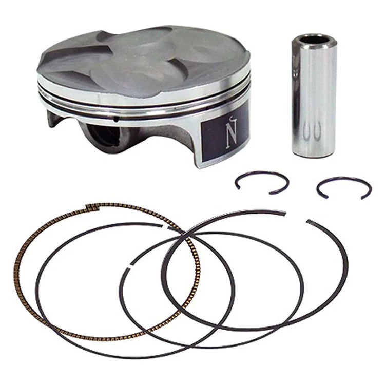 Namura Technologies FX-10035-C Piston Kit - 0.02mm Oversized to 77.98mm, 13.2:1 Compression