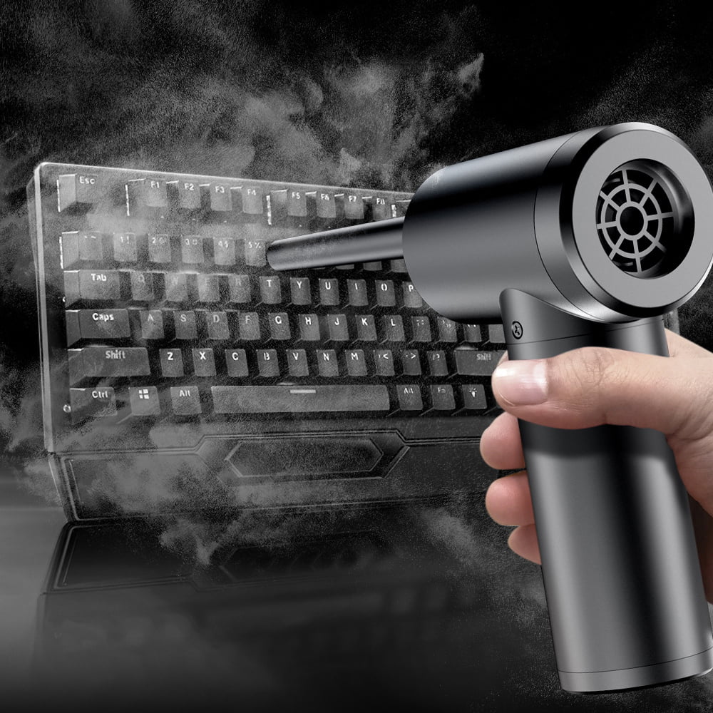 Dazzduo Blowing Remover 50000 RPM Duster LED 2 -in- Blower Device for 100 W Reable Powerful Pump Electric Multifunctional with 2 1 50000 100 Cleaner & IUP Air 1 Dust , Cordless Light WUYUZI Inflatable
