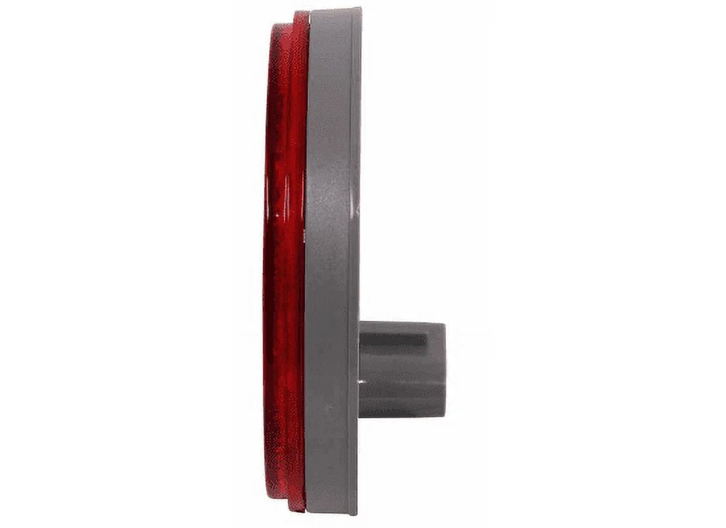 Optronics 4" Round Red LED 7 Diode Stop Turn Tail Light With Climate 3 Pin STL13RMB