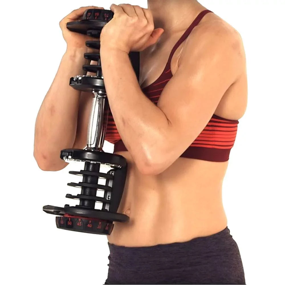 Bowflex SelectTech 1090 Workout Dumbbell w/ Adjustable Weight (Single) (3 Pack)