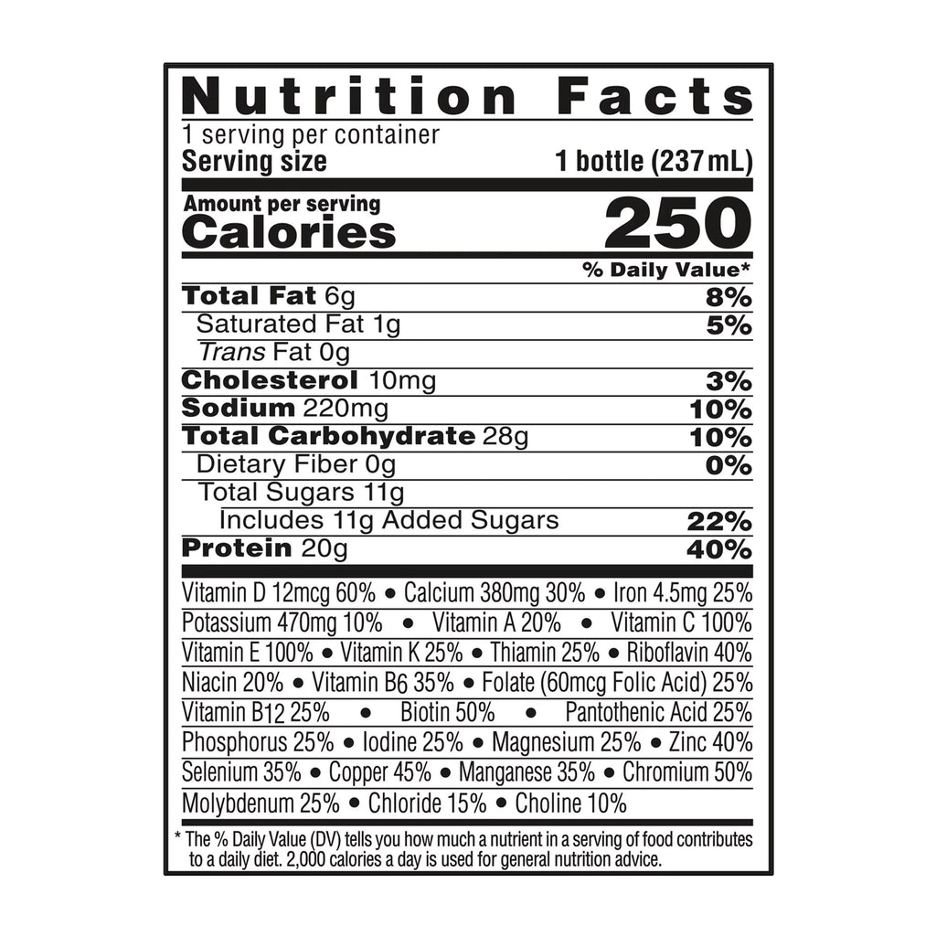 BOOST High Protein Nutritional Drink, Rich Chocolate, 20g Protein, 24 Count (2 - 12 Packs)