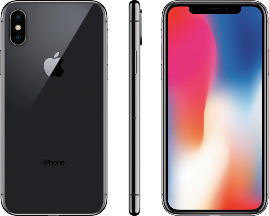 Restored Apple iPhone X 64GB Space Gray GSM Unlocked Smartphone (Refurbished)