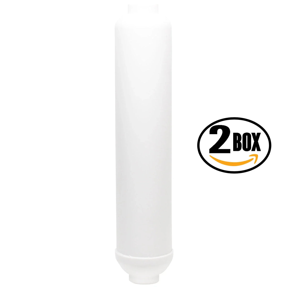 2 Boxes of Replacement iSpring RCC7 Inline Filter Cartridge - Universal 10-inch Cartridge for iSpring 123Filter 5-Stage 75GPD REVERSE OSMOSIS SYSTEM - Denali Pure Brand