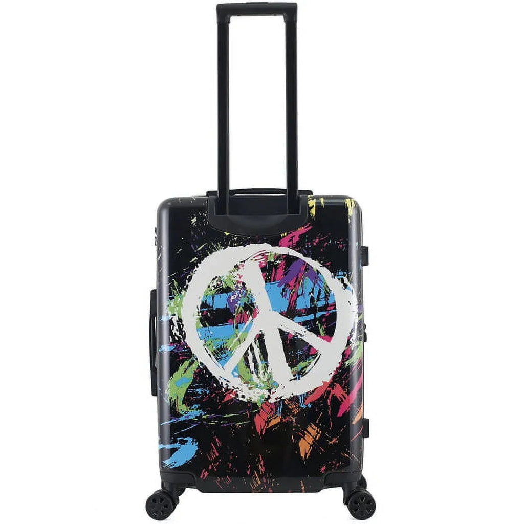 TUCCI Disegno - Spray Art Peace In The World 28-inch Large Hardside Luggage