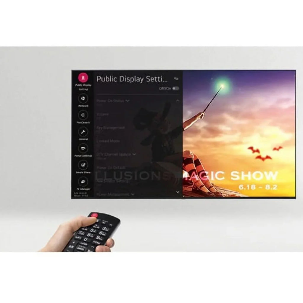 LG 50UR577H9UA - 50" Diagonal Class UR577H9 Series LED-backlit LCD TV - hotel / hospitality - Pro:Centric with Integrated Pro:Idiom - Smart TV - webOS - 4K UHD (2160p) 3840 x 2160 - HDR - Nano Cell Display, Edge LED