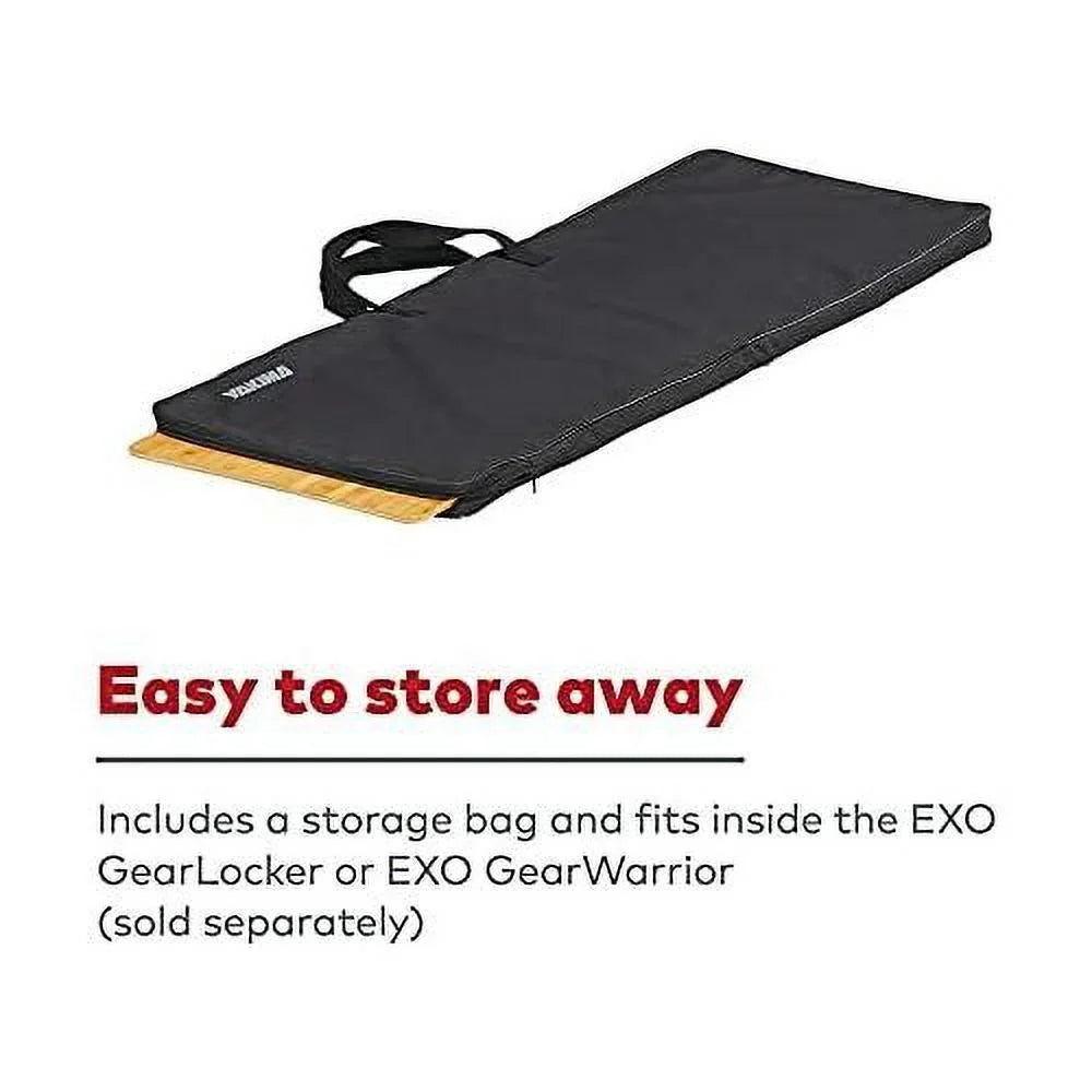 exo backdeck table top accessory for exo hitch rack system