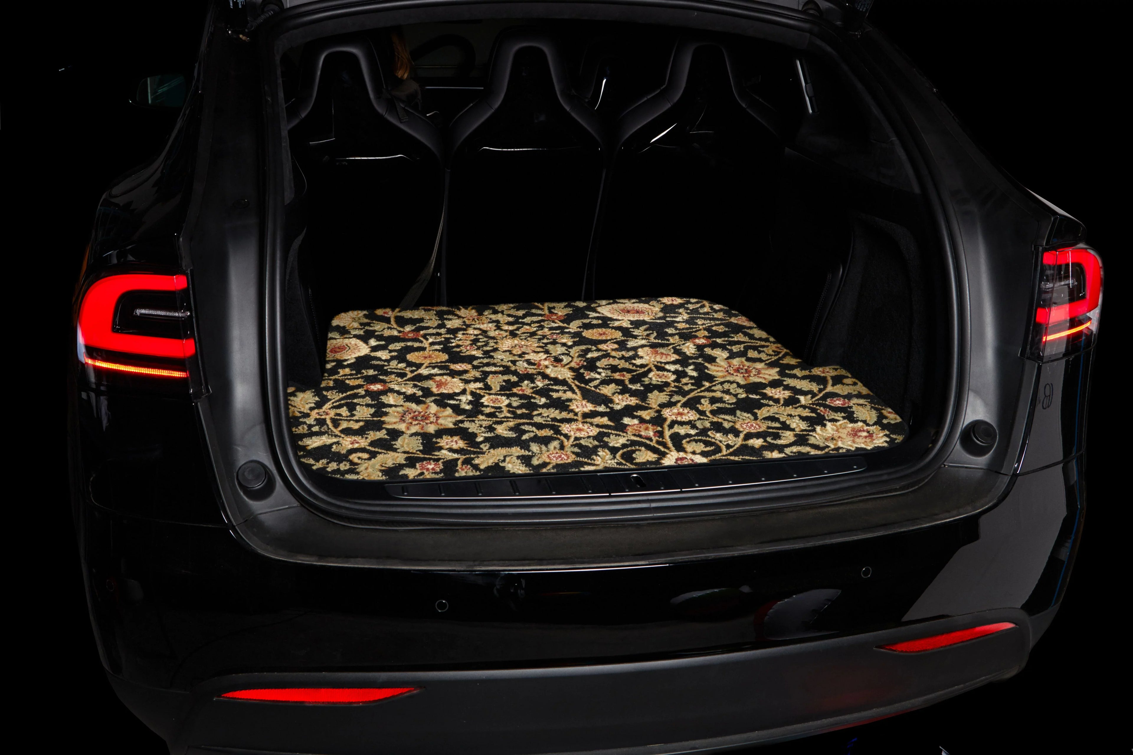 GGBAILEY Honda Accord Black Oriental Car Mats, Custom Fit for 2018 - Small Trunk / Cargo Carpet Car Mat