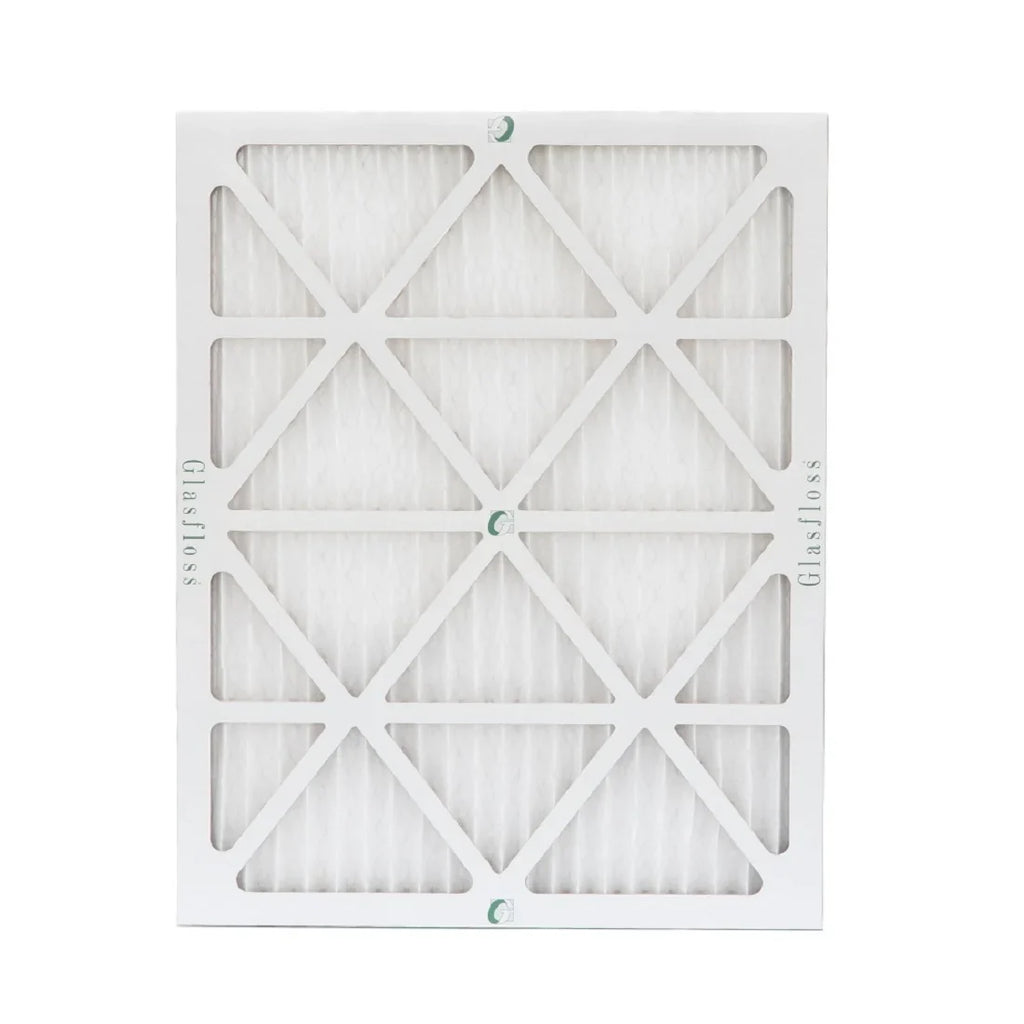 Glasfloss ZL 20x22x1 MERV 10 Pleated AC Furnace Air Filters. Box of 4. Exact Size: 19-1/2 x 21-7/8 x 7/8