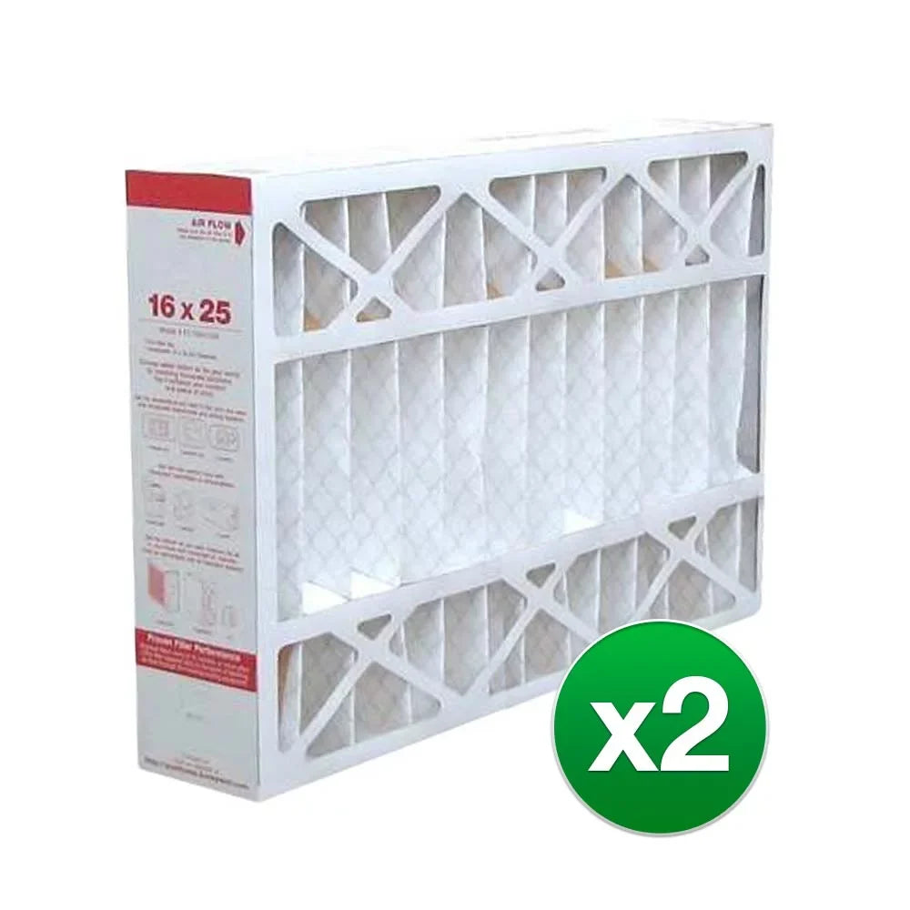 Fits Honeywell CF200A1008 Furnace 16x25x4 Air Filter MERV 11 (2 Pack)