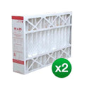 Fits Honeywell CF200A1008 Furnace 16x25x4 Air Filter MERV 11 (2 Pack)