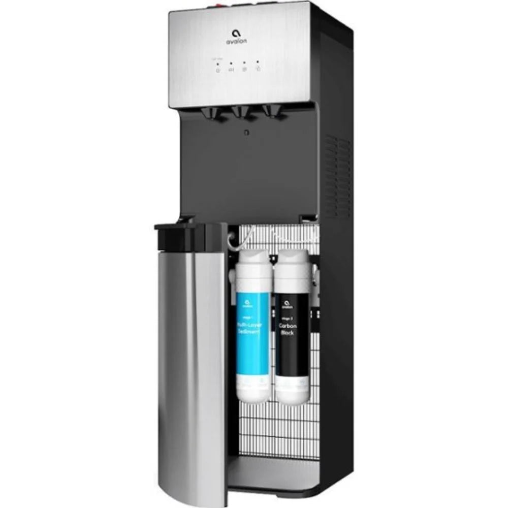 Dual Water Filter for Bottleless Water Dispenser - White and Blue