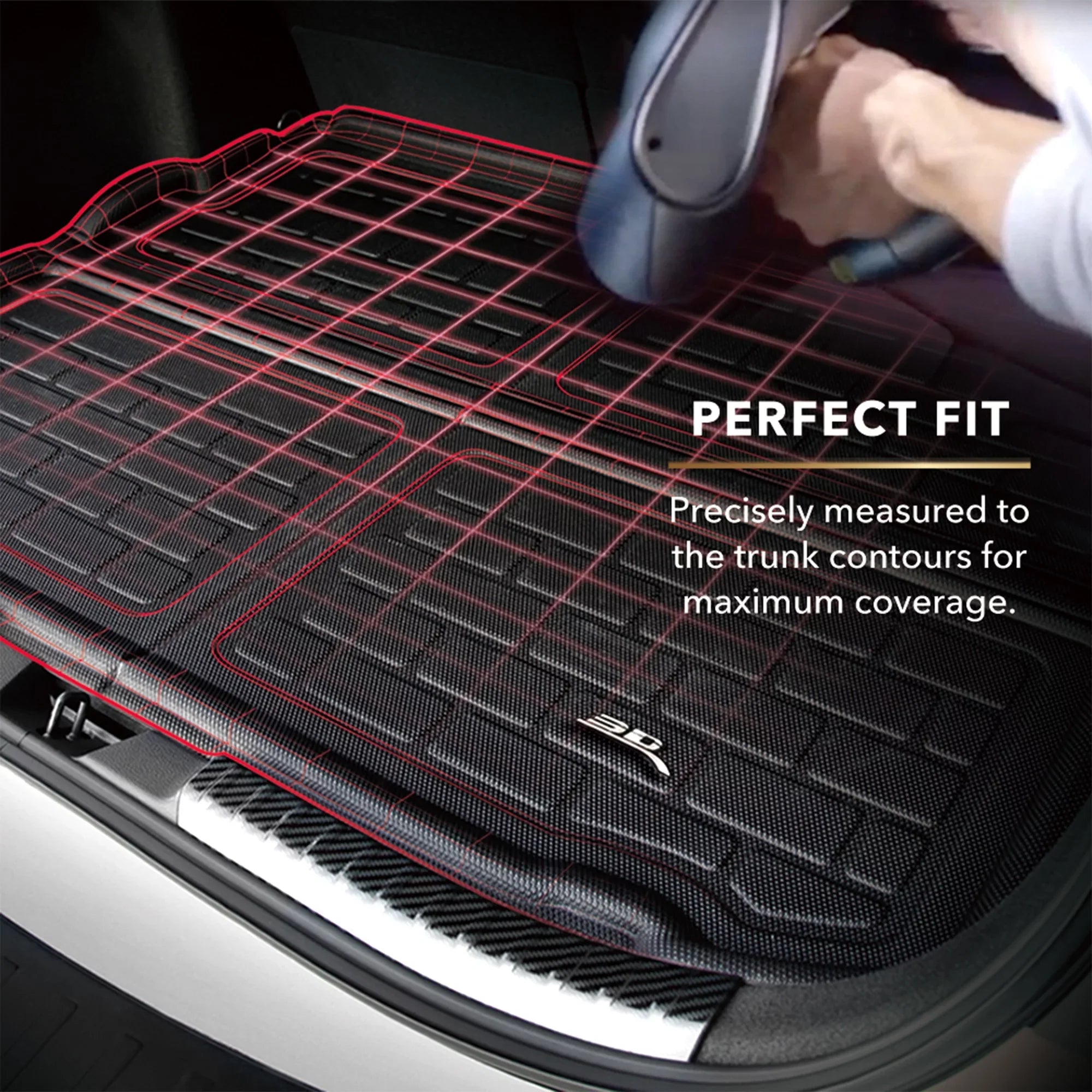 3D MAXpider KAGU Cargo Liner (BLACK) Fitting with MAZDA CX-5 2013-2016 - Cargo Liner