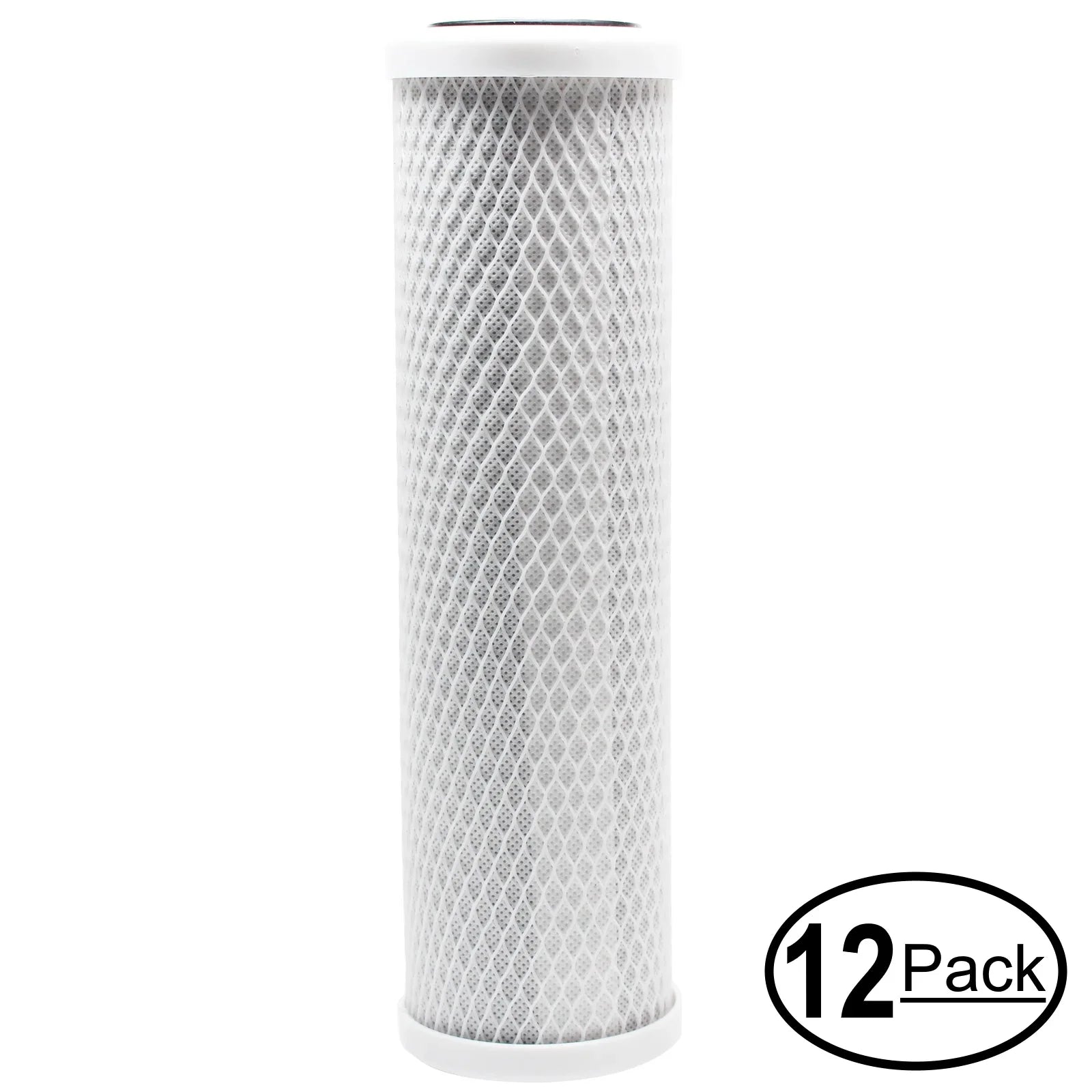 16-Pack Replacement for GE GXRM10GBL Activated Carbon Block Filter - Universal 10 inch Filter for GE REVERSE OSMOSIS FILTRATION SYSTEM - Denali Pure Brand