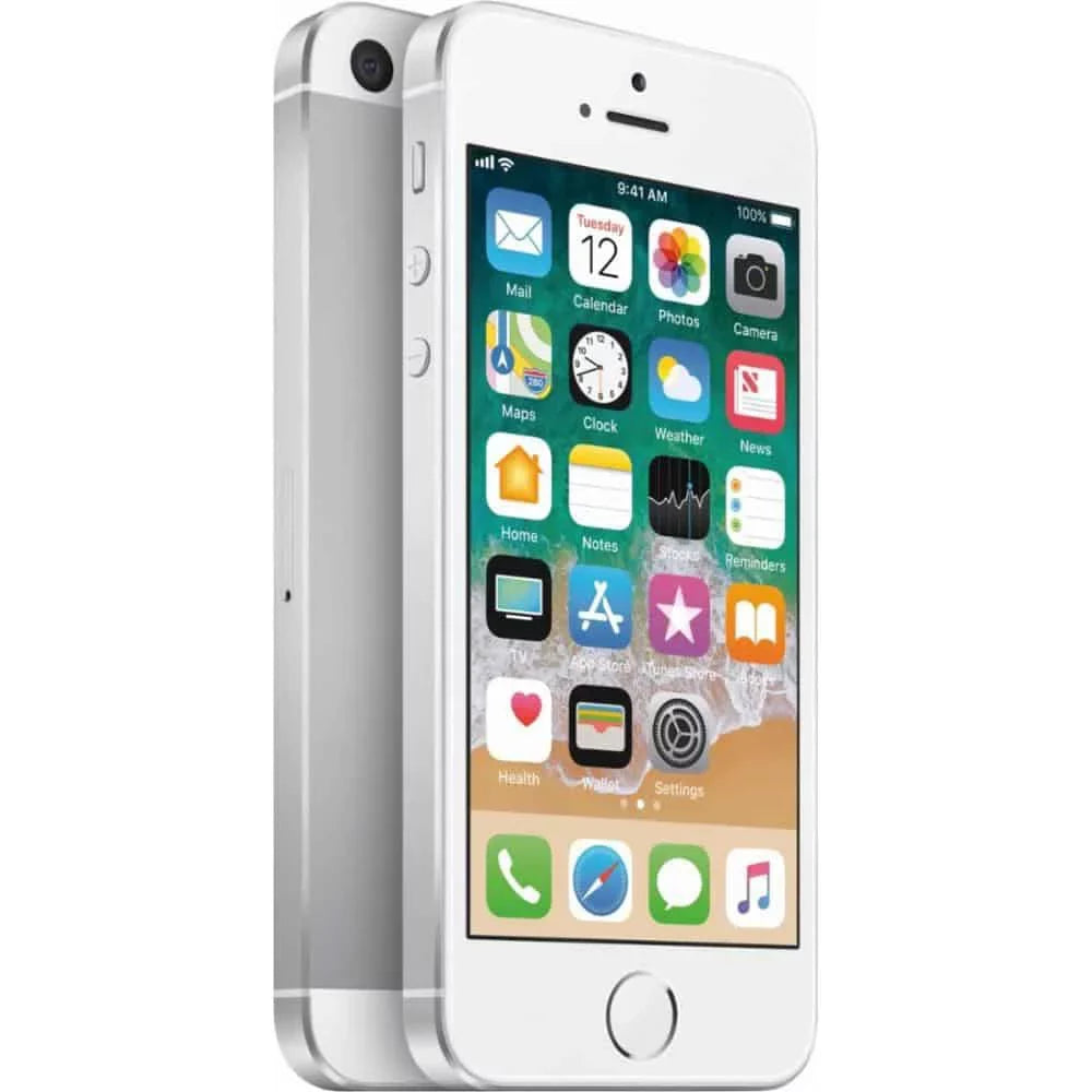 Pre-Owned Apple iPhone SE - Carrier Unlocked - 16GB Silver/White (Like New)