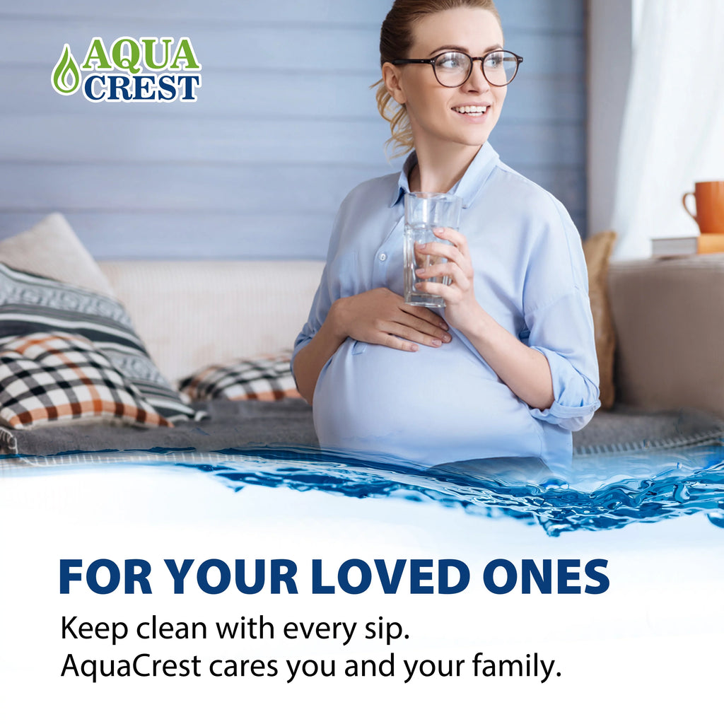 3 Pack AQUACREST RC-EZ-3 Replacement for Culligan RC-EZ-3, US-EZ-3, RV-EZ-3 Under-sink Water Filter, 500 Gallons