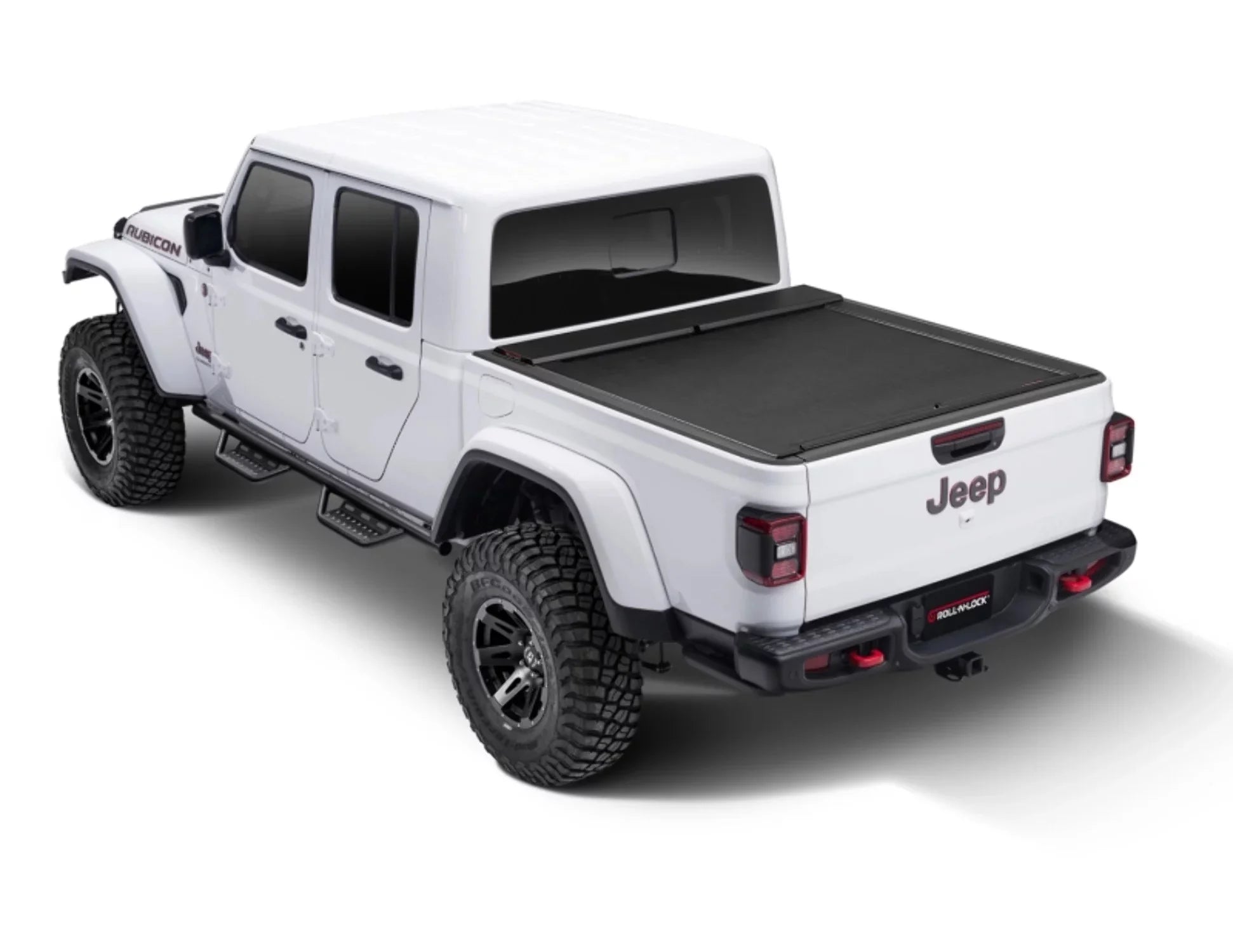 Roll-N-Lock by RealTruck M-Series Retractable Truck Bed Tonneau Wrap | LG496M | Suitable with Select 2020-2023 Jeep Gladiator w/o Trail Rail System 5' Bed (60")